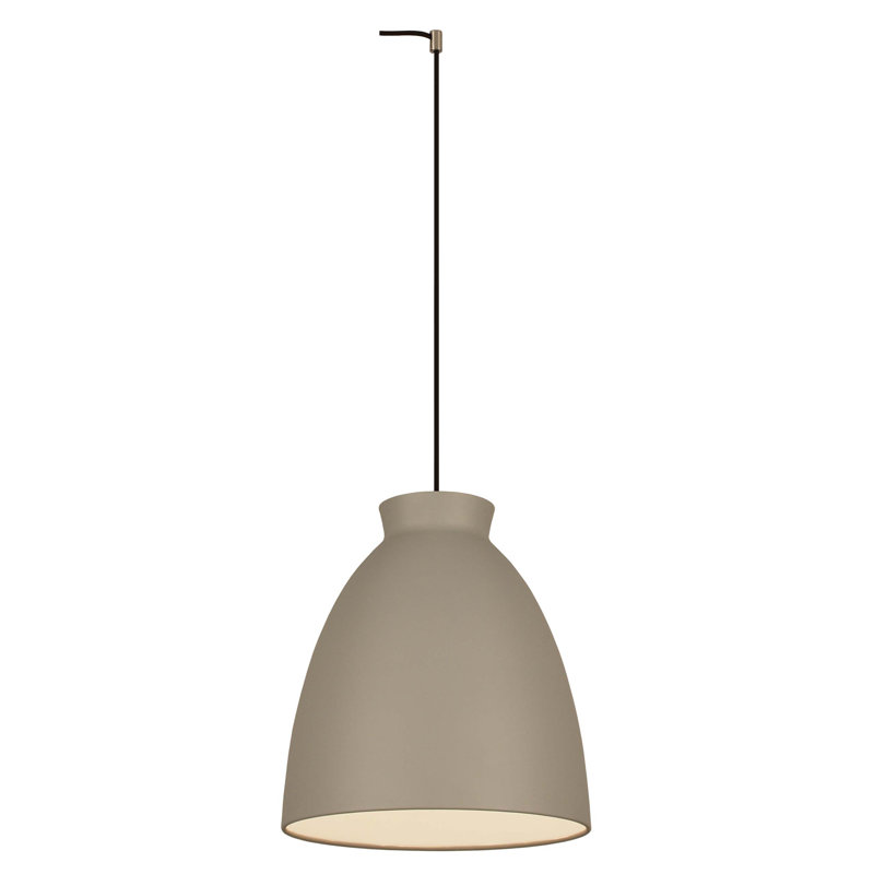 Milano 1 - Light Bell Pendant, 30 cm H x 30 cm W x 30 cm D, White