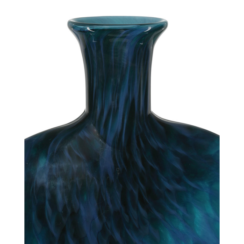Pavonini Handmade Glass Table Vase
