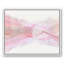 Impression sur toile flottante «Solever Pink»