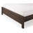 Albany Solid Wood Bed Frame with Headboard, Heavy Duty Modern Rustic Bed Frames-711480-711481