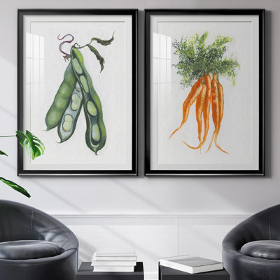 «Garden Fresh Peas», ensemble de 2 reproductions d'art