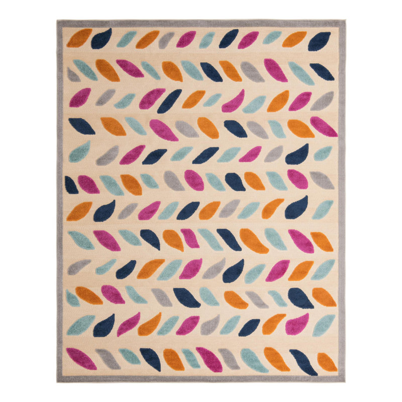 Oranjestad Aruba Indoor/Outdoor Rug, Rectangle 9' x 12'