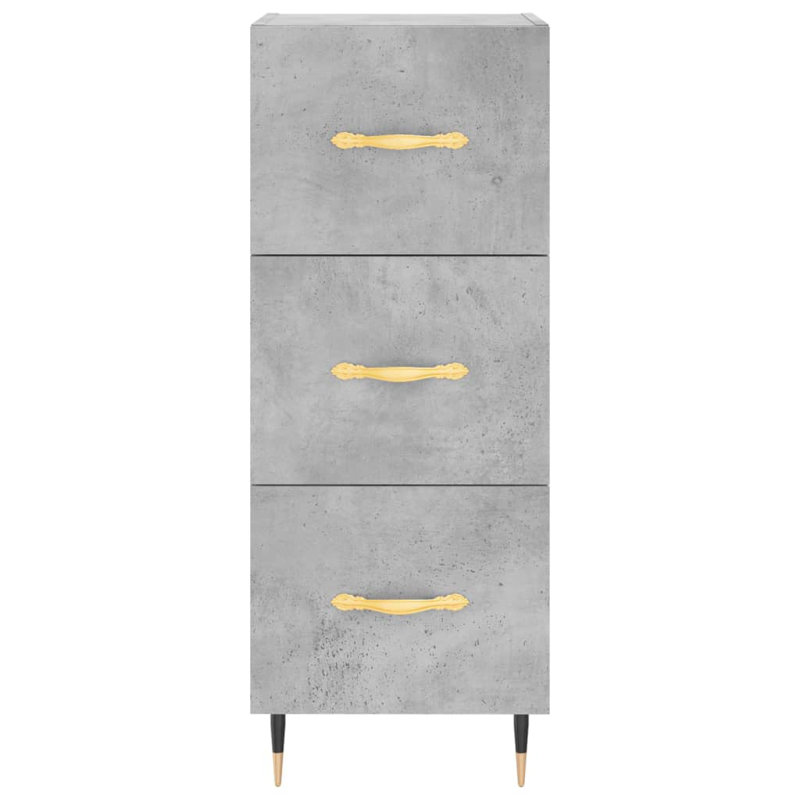 Coplin 3 - Drawer Rectangle Accent Chest, Concrete Grey