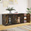 Meuble pour chien 78,7 po avec armoire et cloison amovible 78,7 po