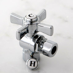 Millennium 0.5" Sweat x 0.38" OD Compression Angle Valve