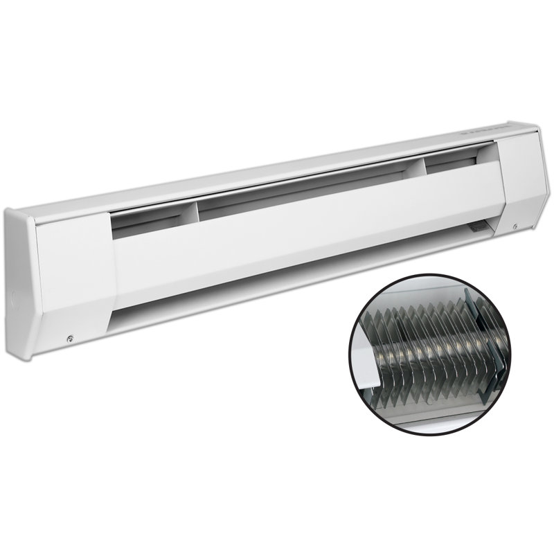 Plinthe chauffante électrique à convection, 750 W