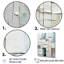 Cubisme bleu et blanc Fight I - formes abstraites, décoration murale-840773884-840773880