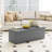 Kesa 43" Wide Tufted Rectangle Standard Ottoman with Storage