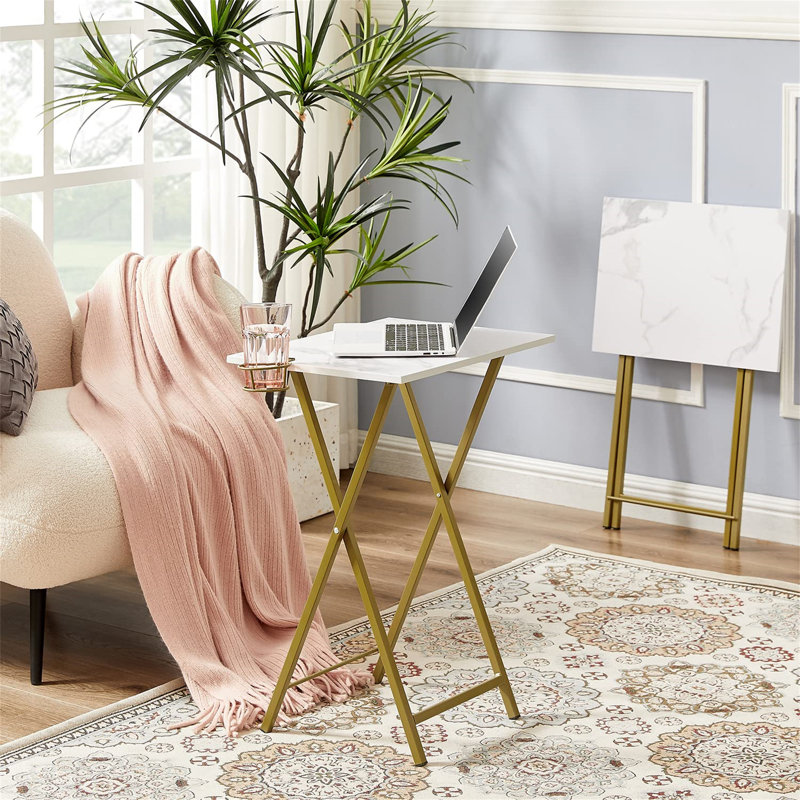 Aspynn Cross Legs Side Table Set