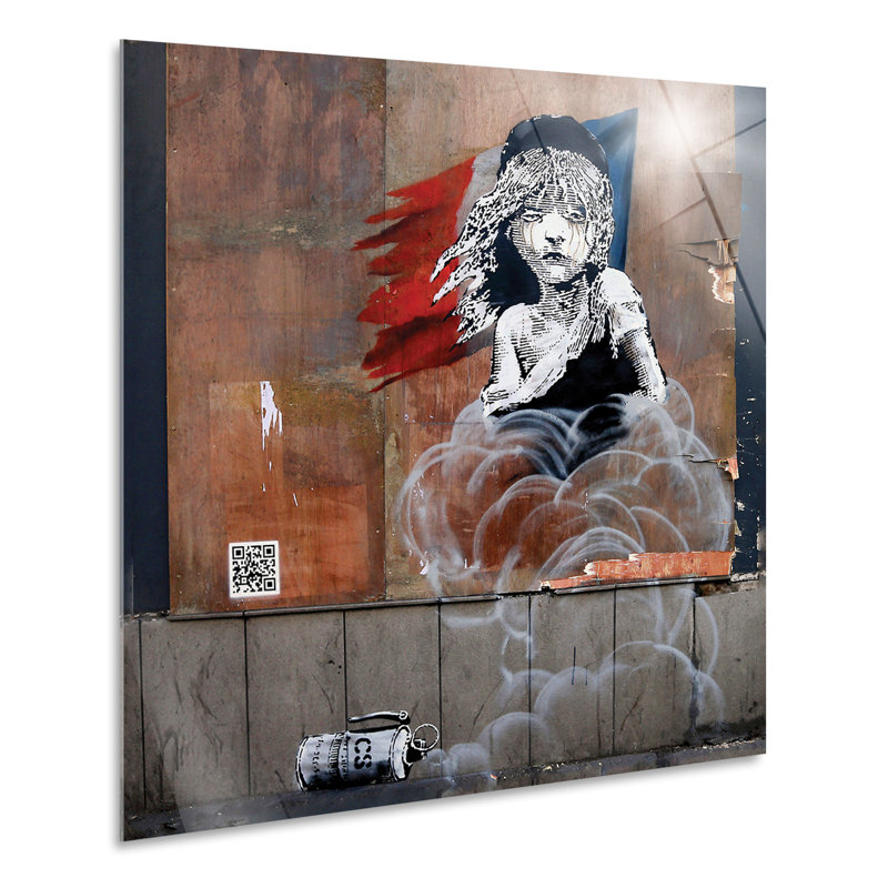The Miserable by Banksy - No Frame Print on Plastic / Acrylic, 65cm H x 65cm W