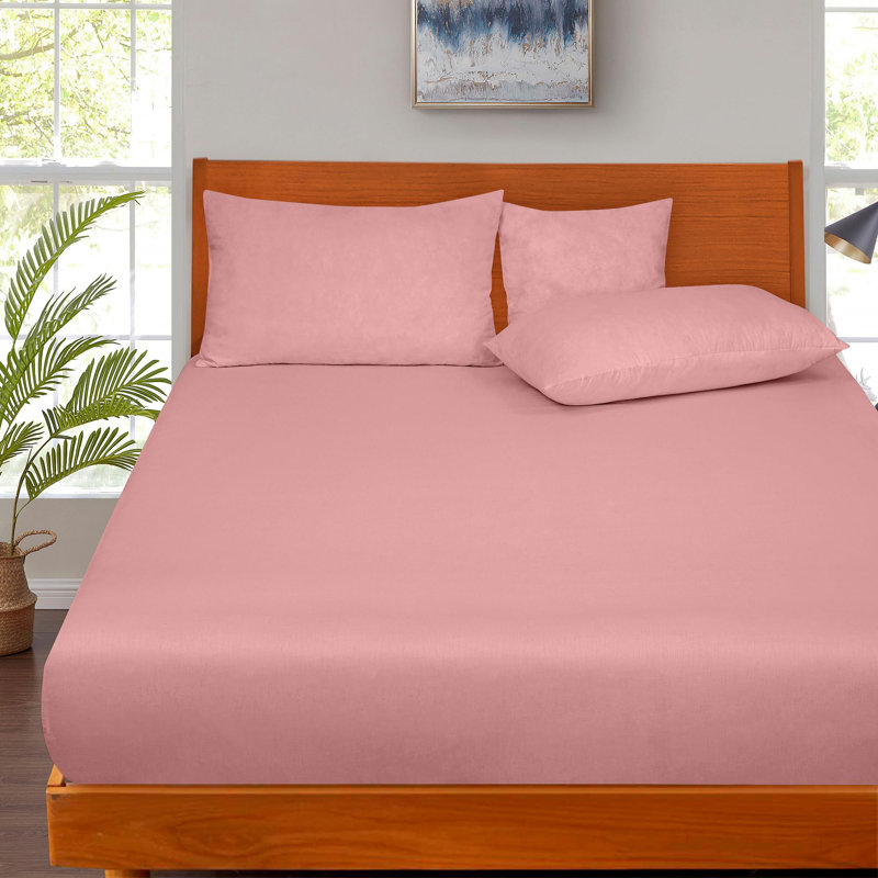 Royale Linens 300 Thread Count 100% Long Staple Combed Cotton Flat Sheet - Super Soft - Top Sheets - Flat Sheet Sold Separately - Breathable, Cool & Crisp Percale Sheets Only 