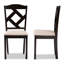 Chaise en bois massif Lewisville-100147105-100147106