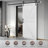 MDF Barn Door Easy Assembly -Solid Slab Covered with Water-Proof PVC Surface with Hardware Kit-99337118-110583490