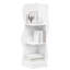 102 cm H x 34 cm W Corner Bookcase-1036955616