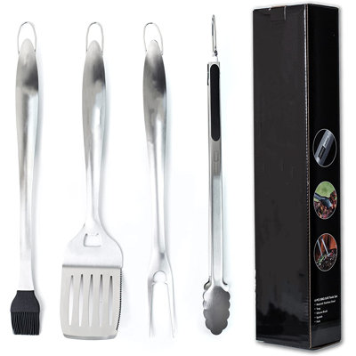 Stainless Steel Dishwasher Safe Grilling Tool Set
