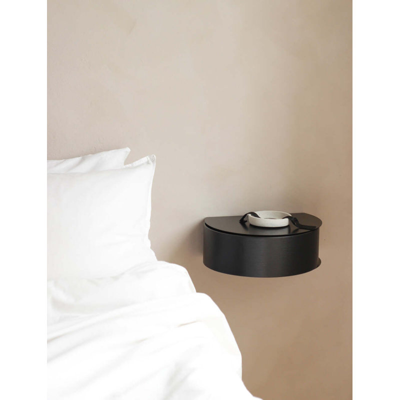 Wallie Wall Drawer, Black
