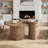 Dulane Rustic Wood Finish Nesting Coffee Table Set-1915423586