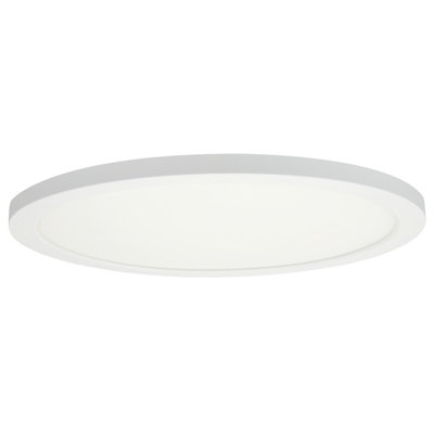 Plafonnier encastré en verre à DEL