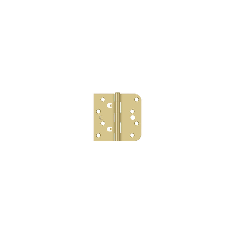 Steel Butt Bearing Hinge, Satin Brass