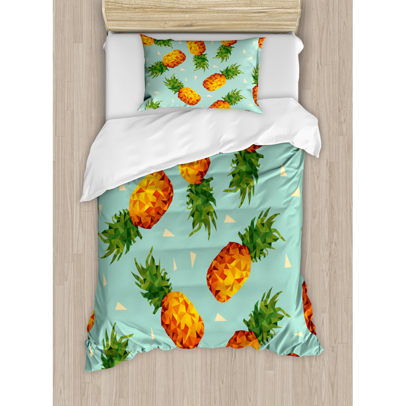 Modern & Contemporary Duvet Cover, Twin Duvet Cover + 1 Standard Sham