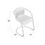 Chaise en cuir véritable Higbee-1953194716