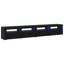 TV Cabinet Set 3 Pcs Black Oak Engineered Wood-904702273