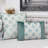 Geometric Velvet Throw Pillow-1884019322