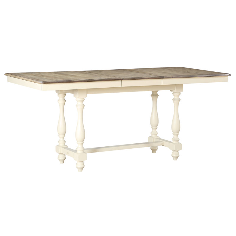 Briana Extendable Solid Wood Dining Table