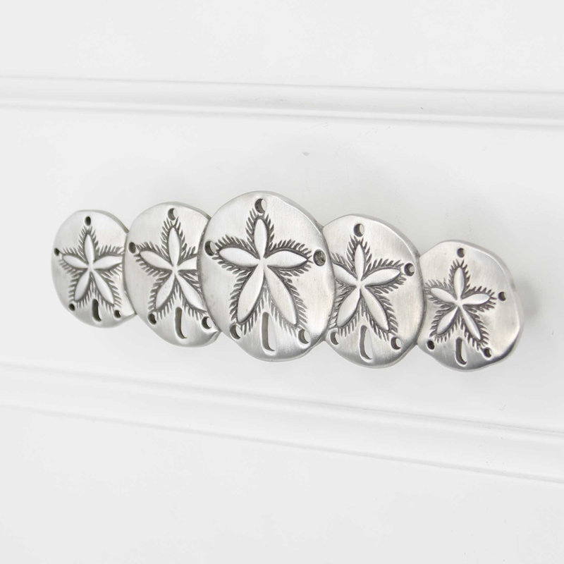 Poignée 3 po Sand Dollar, Nickel brossé