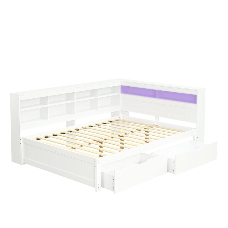 Bed, White