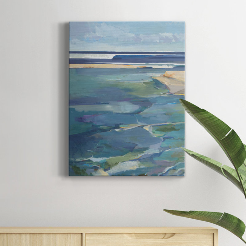 Breakwater I - Impression sur toile tendue, H 32 po x l 24 po x P 1 po