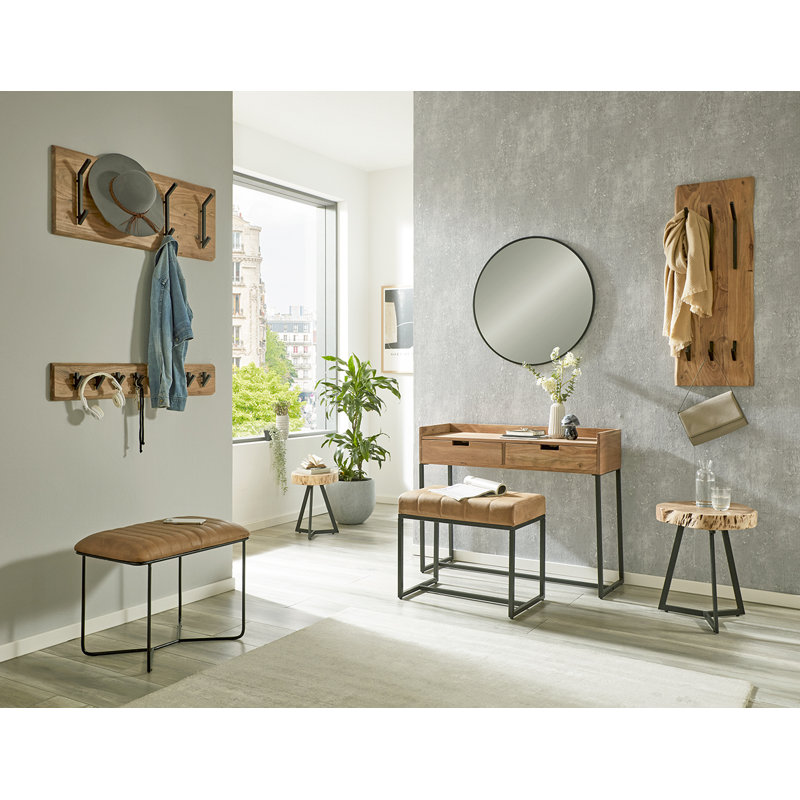 Console black-acacia 100x80x30 cm