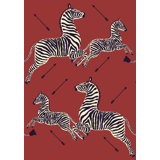 Zebras Wallpaper - Trimmed