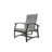 Belle Isle Sling Aluminum Frame Hidden Motion Chat/Lounge Chair With Marine Grade Polymer Arm Accent-98358305-98714552