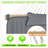 Bchester 2 Person Cotton Spreader Bar Hammock with Cushions-1079258534