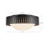 Astoria 14-in Black Flush Mount-664471762