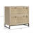 2 Drawer File Cabinet With Lock, Vertical Filing Cabinet With Keys, Rattan Drawers And Adjustable Hanging Bar For Letter, A4 And Legal Size Paper
