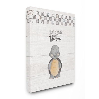 Art sur toile lent et permanent wins tortue Farren