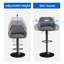 Bigvai Adjustable Height Counter Stool with Metal Frame-1786615367