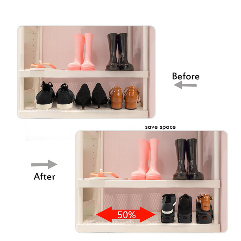 Range-chaussures réglable 1 paire