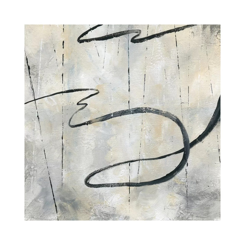 Neutral Dance I by Nan - Wrapped Canvas Painting, 30.48cm H x 30.48cm W x 1.91cm D