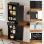 Tall Kitchen Pantry Cabinet With 2 Doors-130911177