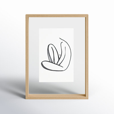 Luiz Wood Floater Picture Frame