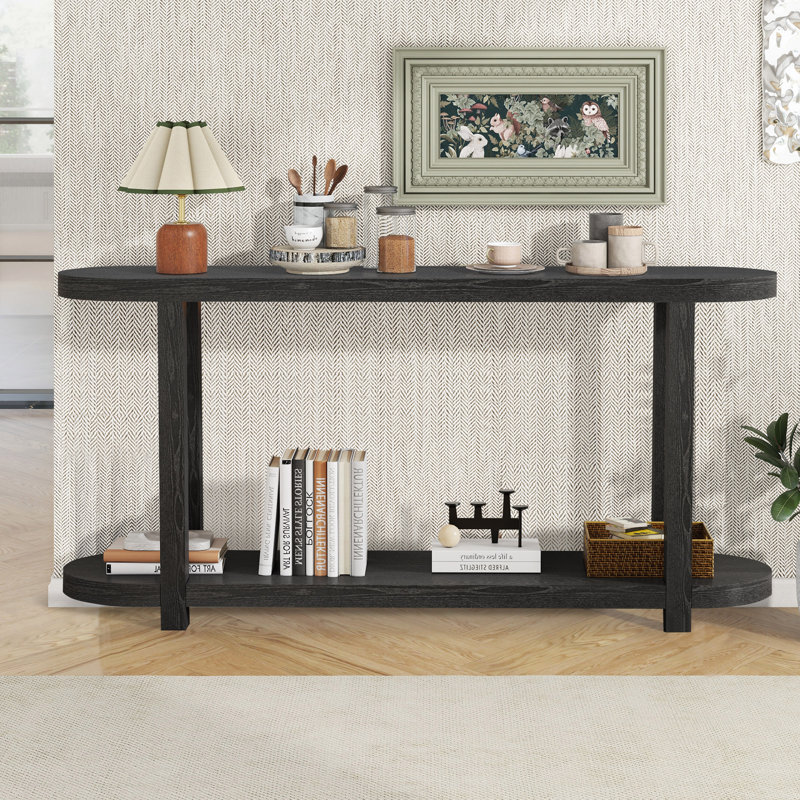 Entryway Table for Study Rooms,Entryways,Hallways,Living Rooms, Black