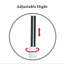 Ventilateur sur socle oscillant 16 po, blanc