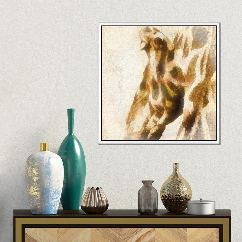 Inspektor V by Ryan Hartson-Weddle - Gallery-Wrapped Canvas Giclée on Canvas, 45.72 cm H x 45.72 cm W, White Floater Frame