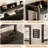 Storage Headboards With Outlets,USB Ports And LED Light-356063521-366022397