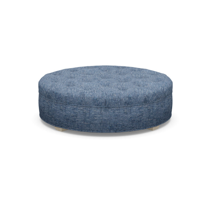 Round Ottoman, 8240-70, Sandstone