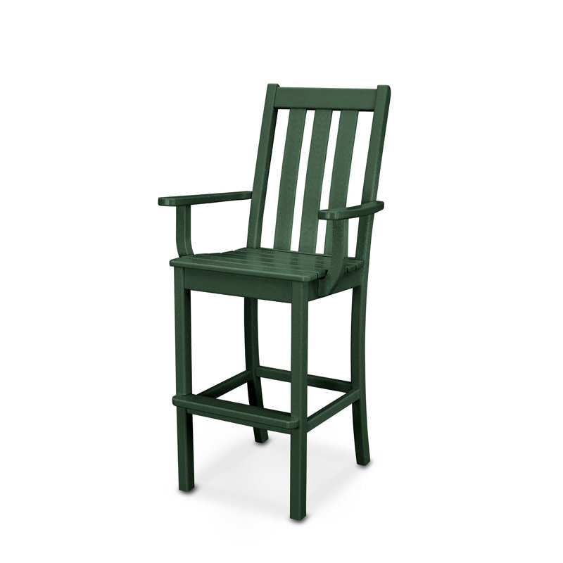 Chaise de bar POLYWOOD Vineyard, Vert