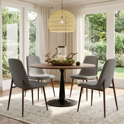 Khilani 4 - Person Pedestal Dining Set
